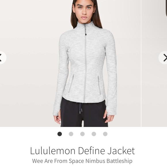 Lululemon Define Jacket
Wee Are From Space Nimbus Battleship - Picture 3 of 9